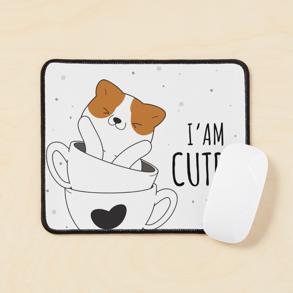 Cute Sunshine Mouse Pad - cute pet design by HackerLooks