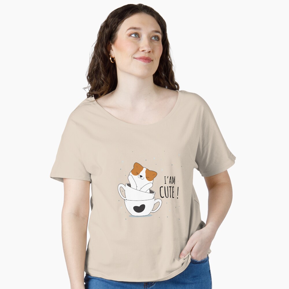 Cute Sunshine Relaxed Fit T-Shirt - cute pet design by HackerLooks