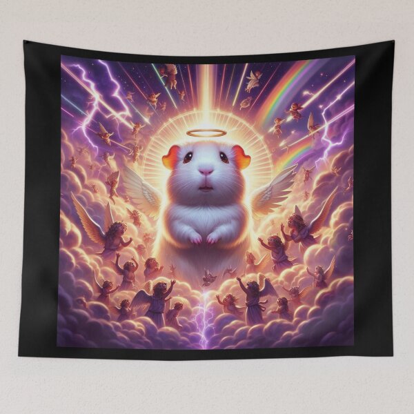 Item preview, Guinea pig god designed and sold by wiccantoadstyle.