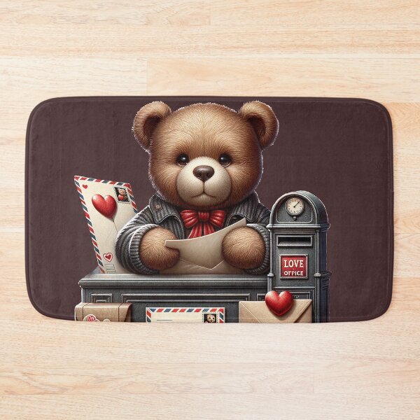 Artikelvorschau, Teddy Love Büro entworfen und verkauft von AICanvas.