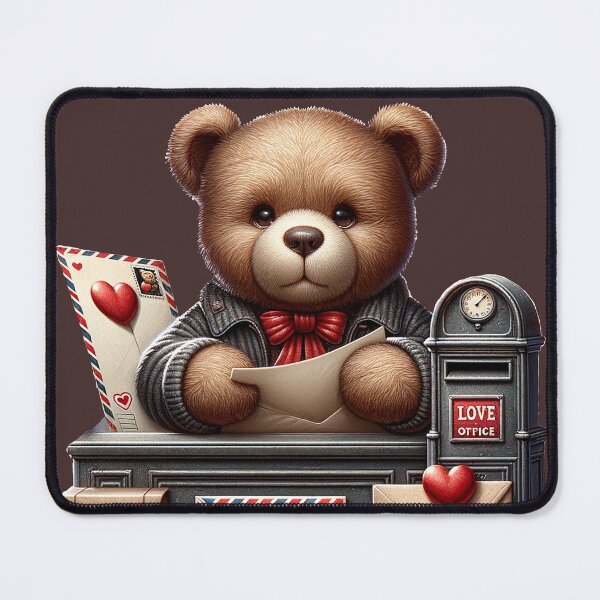 Artikelvorschau, Teddy Love Büro entworfen und verkauft von AICanvas.