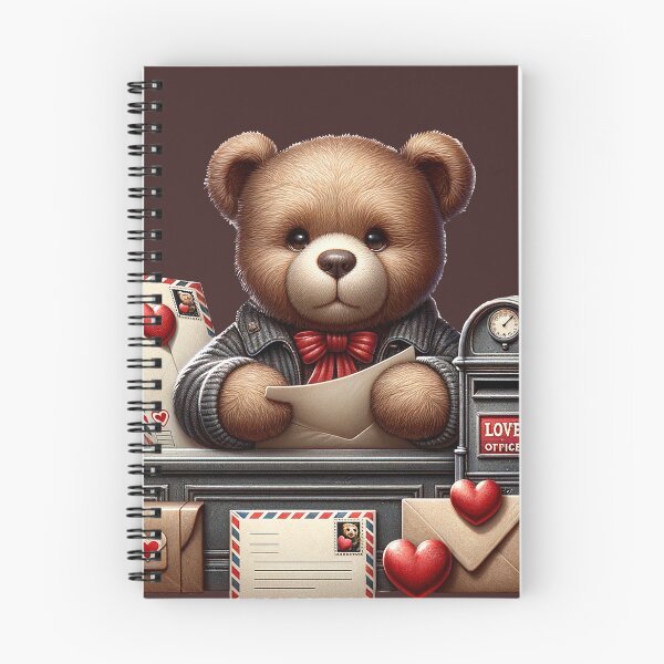 Artikelvorschau, Teddy Love Büro entworfen und verkauft von AICanvas.