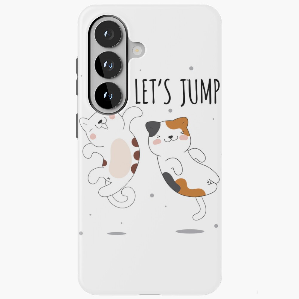 Let's Jump Cats :D Samsung Galaxy Tough Case - cute pet design by HackerLooks