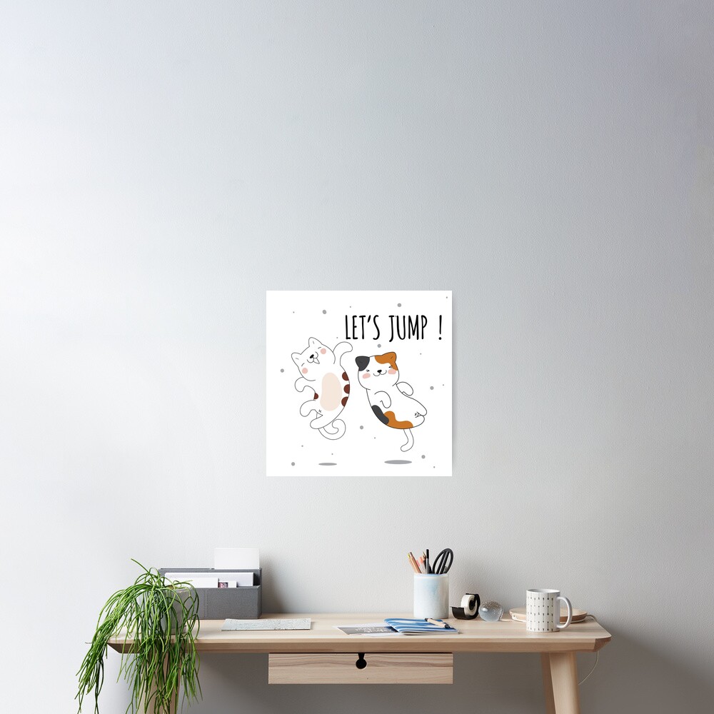 Let's Jump Cats :D design by HackerLooks