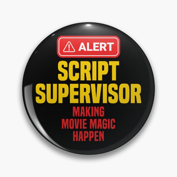 Item preview, Script Supervisor Making Movie Magic Happen designed and sold by NermilioDesigns.