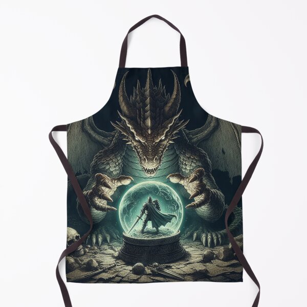 Item preview, The Dragon and the Knight designed and sold by Kallak-AI-Art.
