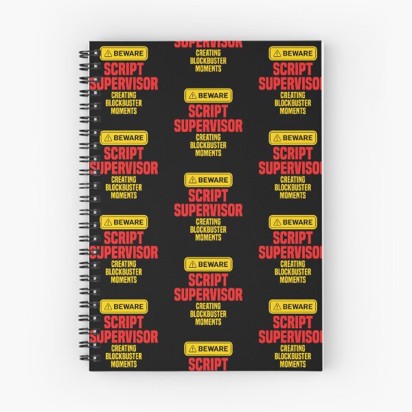Item preview, Script Supervisor Creating Blockbuster Moments designed and sold by NermilioDesigns.