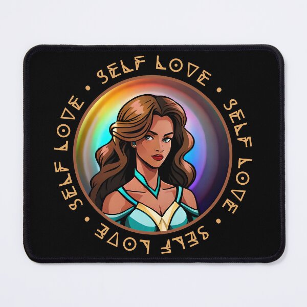 Item preview, Superhero Woman Orange Self Love Rainbow Pearl Orb designed and sold by Melan Designs.