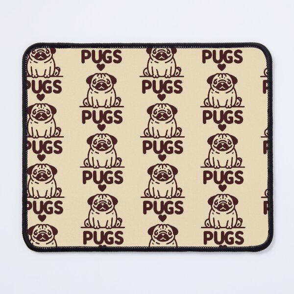 Item preview, Loving pugs designed and sold by Capi-Mau.