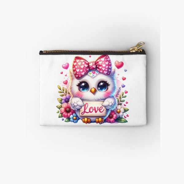 Item preview, Adorable Cute Baby Owl with a "Love" Sign - Valentine or Nursery Theme designed and sold by CraftyAnimal.