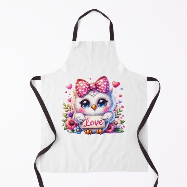 Item preview, Adorable Cute Baby Owl with a "Love" Sign - Valentine or Nursery Theme designed and sold by CraftyAnimal.