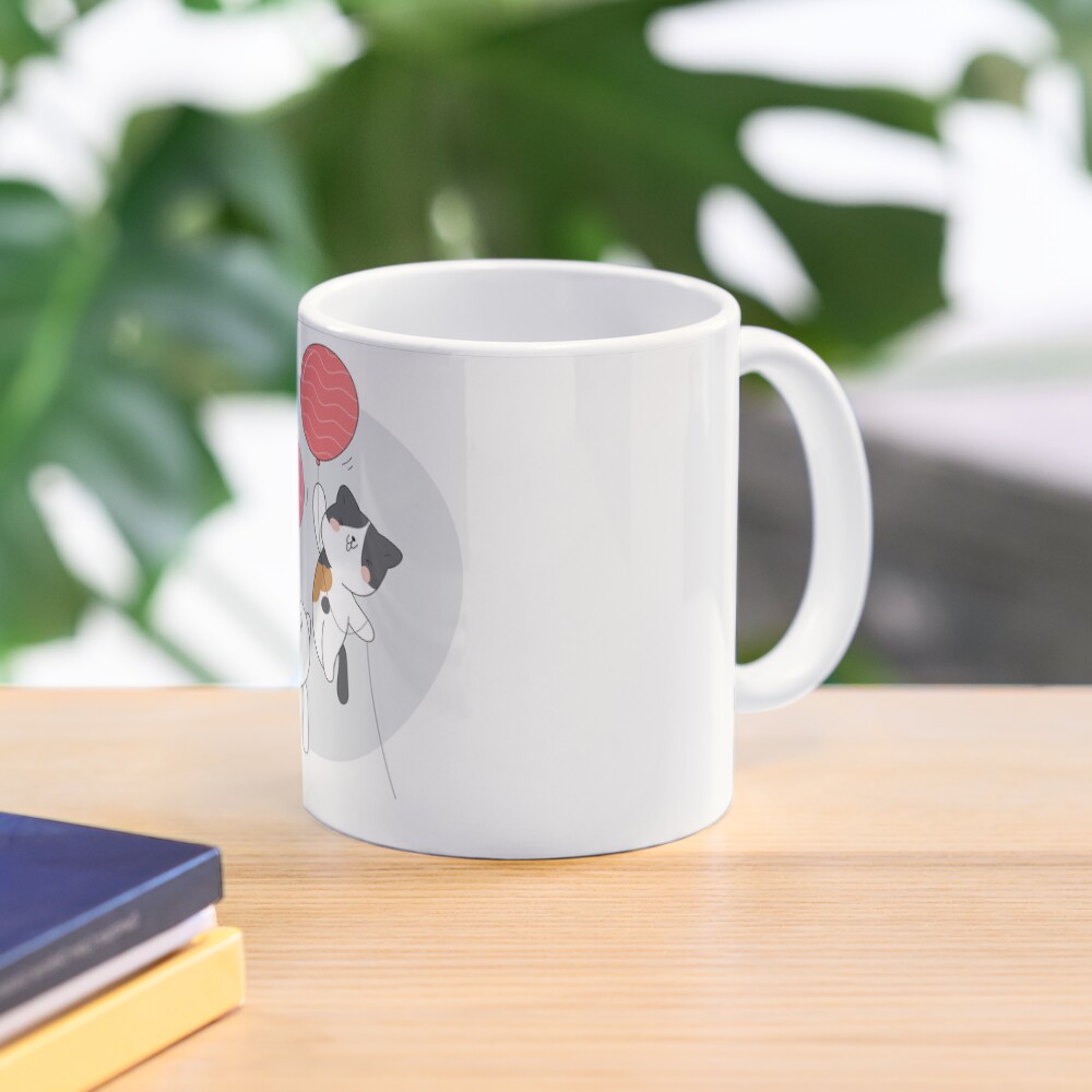 Have a Nice Day .. Cats Classic Mug - cute pet design by HackerLooks
