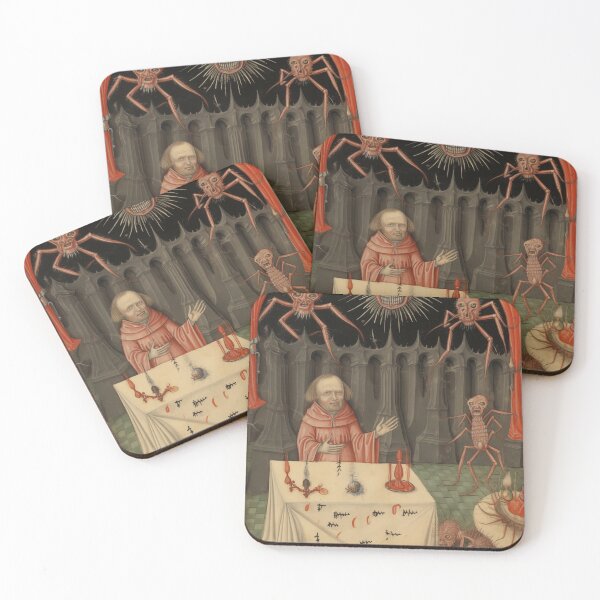 Item preview, Sinister Medieval Man And Figures designed and sold by OddArtForYou.