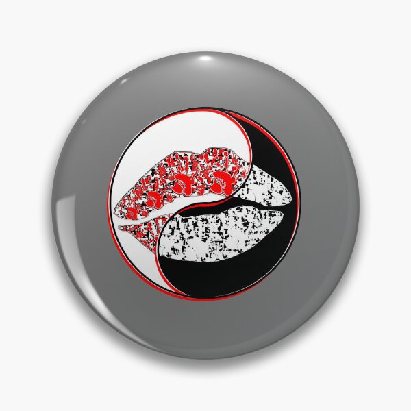 Item preview,  yin yang lips Artistic Creation philosophy zen lips designed and sold by 4rpixs.