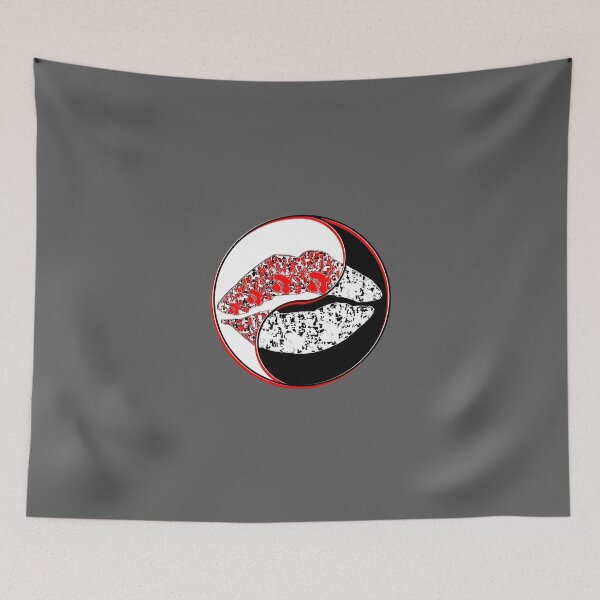 Item preview,  yin yang lips Artistic Creation philosophy zen lips designed and sold by 4rpixs.