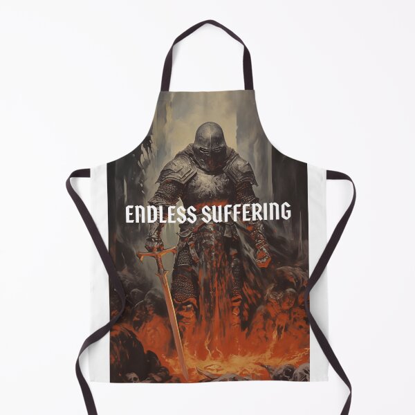 Item preview, ENDLESS SUFFERING - DARK FANTASY ART STYLE designed and sold by VistaThreadsCo.