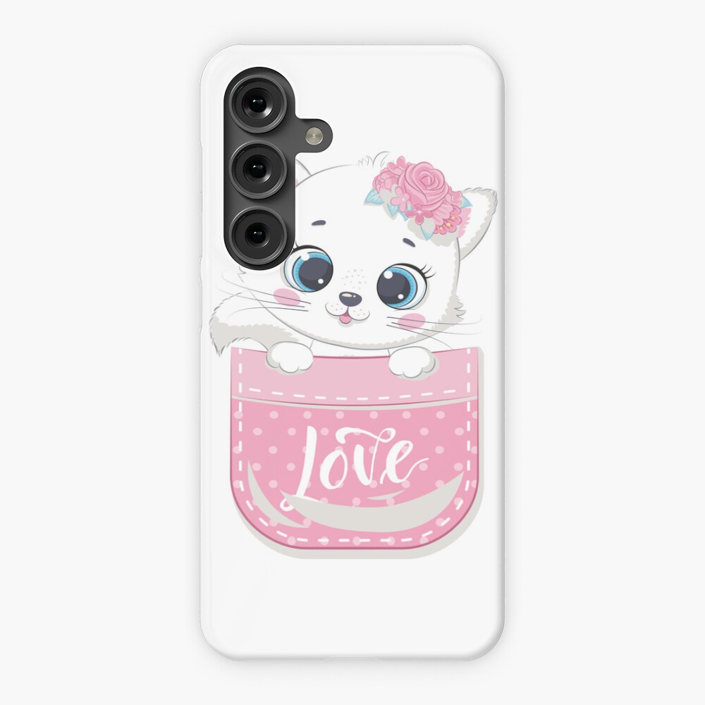 Super Cute Samsung Galaxy Snap Case - cute pet design by HackerLooks