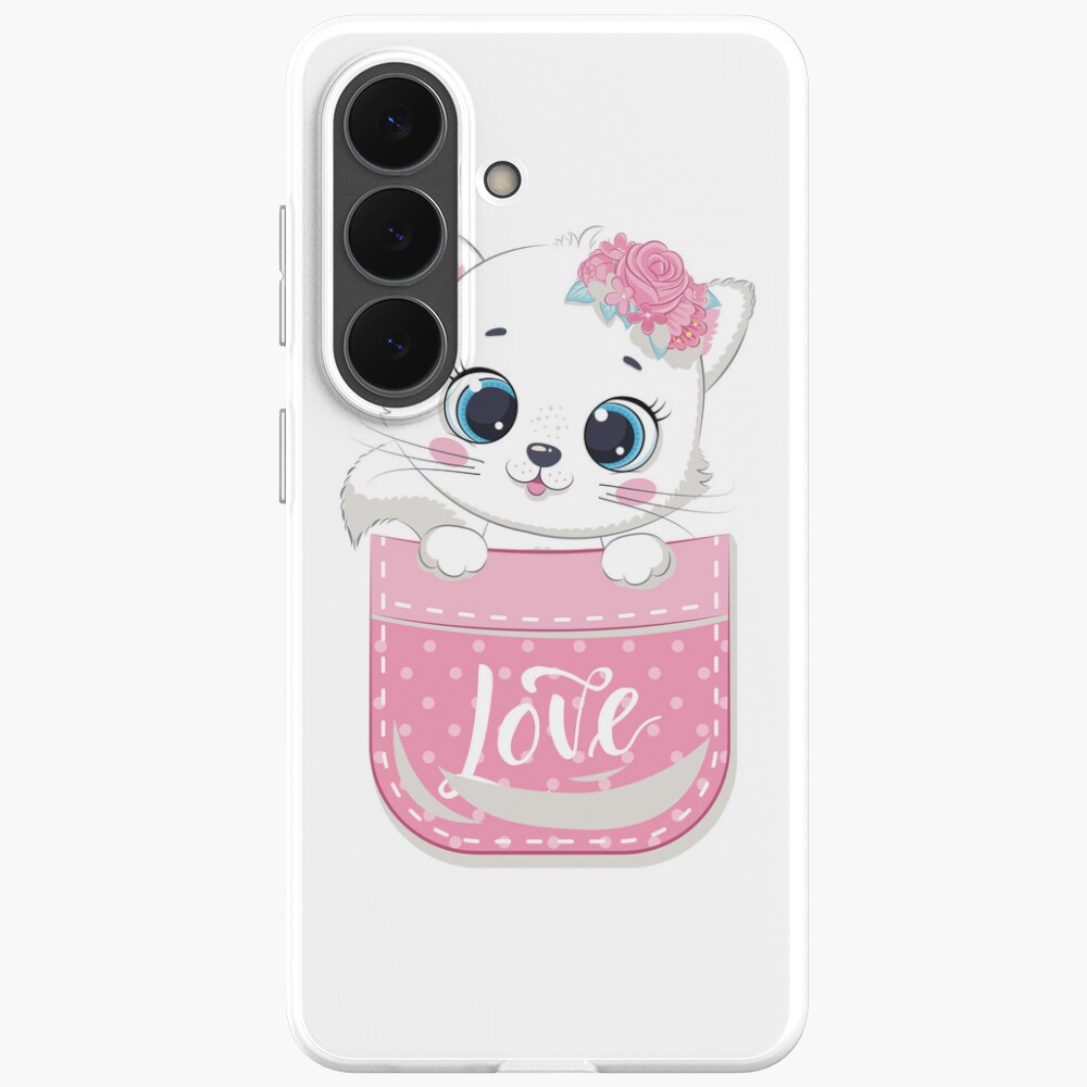 Super Cute Samsung Galaxy Soft Case - cute pet design by HackerLooks
