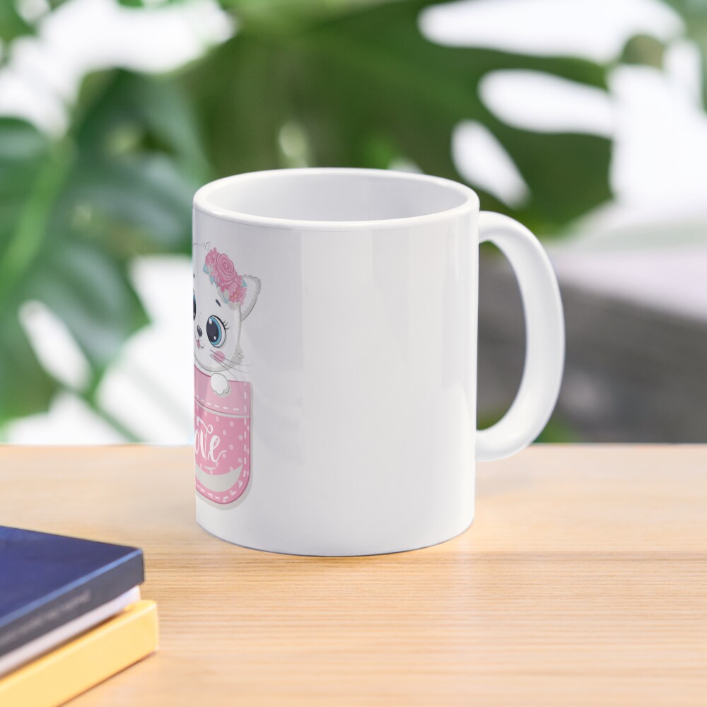 Super Cute Classic Mug - cute pet design by HackerLooks