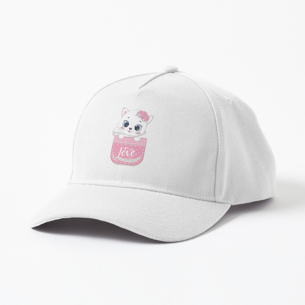 Super Cute Baseball Cap - cute pet design by HackerLooks