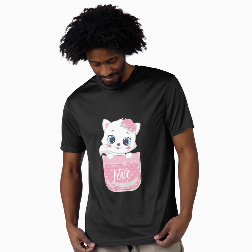 Super Cute Active T-Shirt - cute pet design by HackerLooks