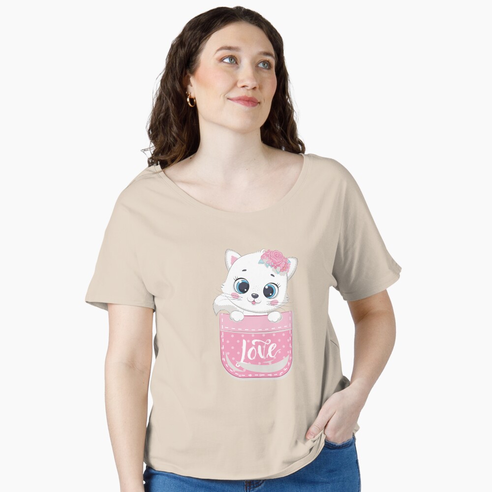 Super Cute Relaxed Fit T-Shirt - cute pet design by HackerLooks