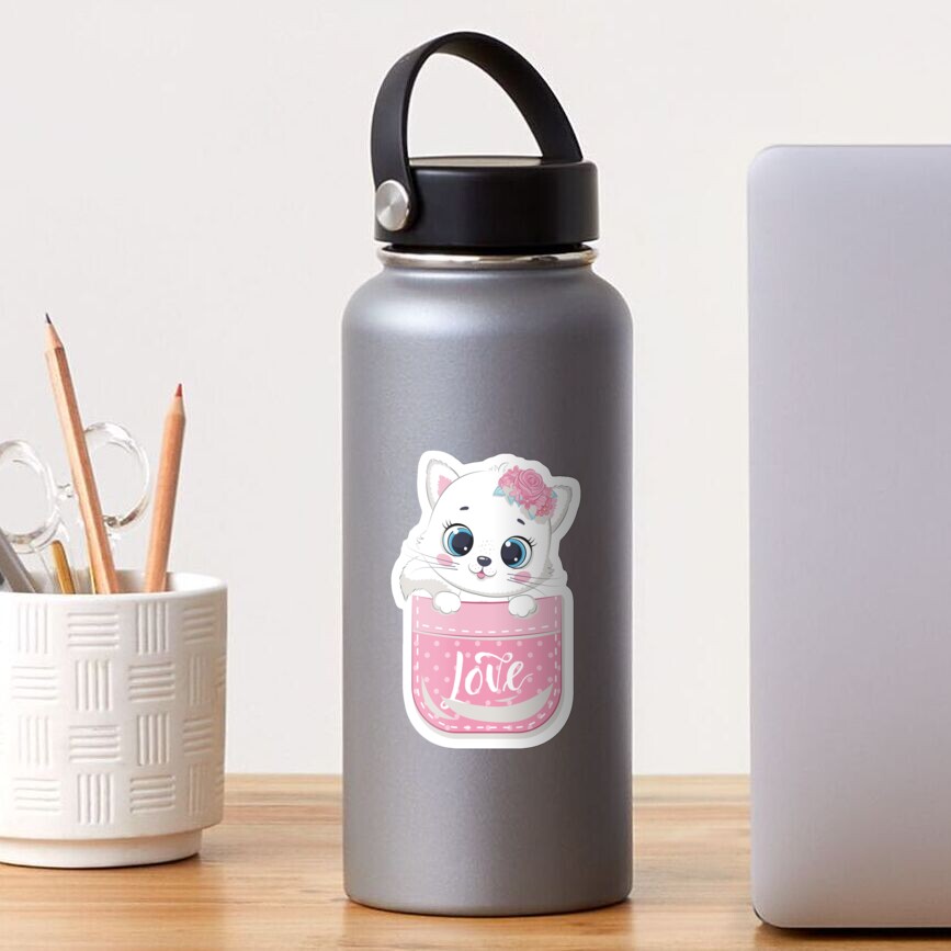 Super Cute Sticker - cute pet design by HackerLooks