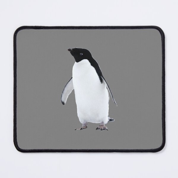 Item preview, Adelie Penguin (Grey #808080 background)  designed and sold by SBPenguins.