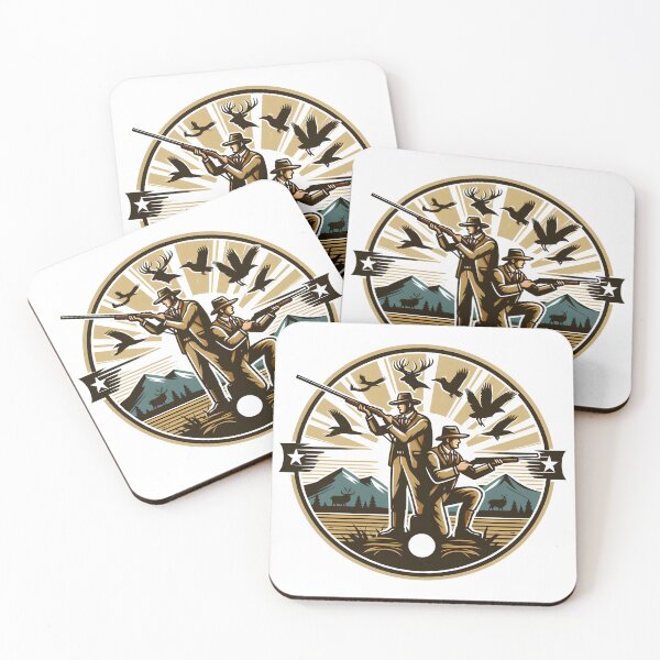Item preview,  Fearless Hunters Hunting in Jungle designed and sold by vectorillus.