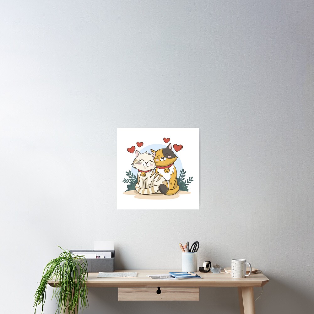 Cats in Love :D design by HackerLooks