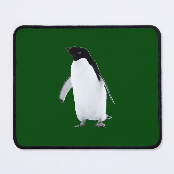 Item preview, Adelie Penguin (Dark Green #014606 background) designed and sold by SBPenguins.