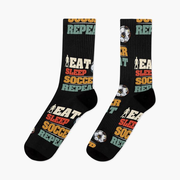 Item preview, Eat Sleep Soccer Repeat - Cool Soccer Player Gift designed and sold by R&BApparel.