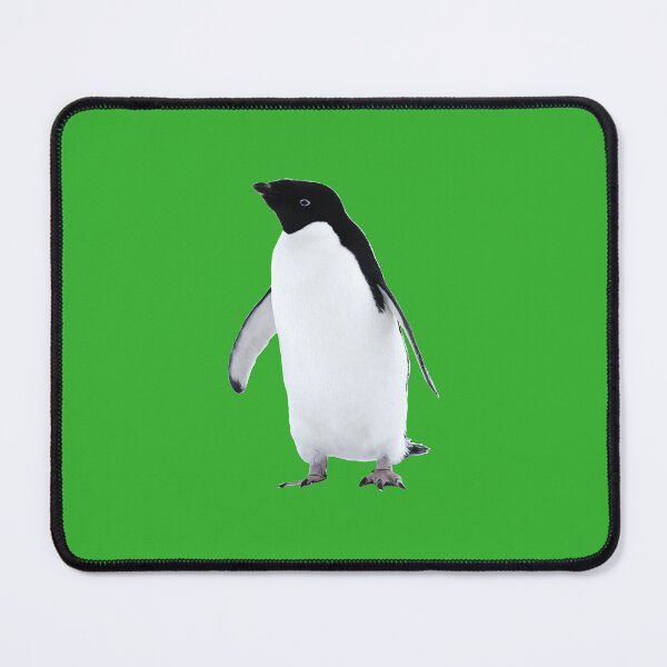 Item preview, Adelie Penguin (Bright Green #35B02C background)  designed and sold by SBPenguins.