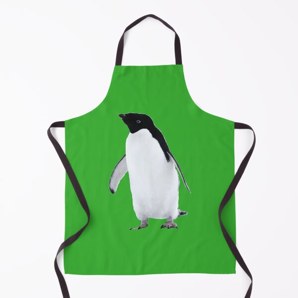 Item preview, Adelie Penguin (Bright Green #35B02C background)  designed and sold by SBPenguins.