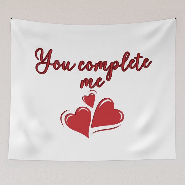 Item preview, Valentine's Day You Complete Me  designed and sold by southerndoll67.