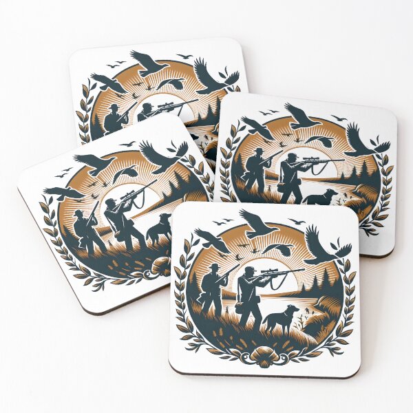 Item preview, Fearless Hunters Hunting in Jungle designed and sold by vectorillus.