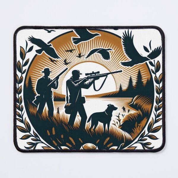 Item preview, Fearless Hunters Hunting in Jungle designed and sold by vectorillus.