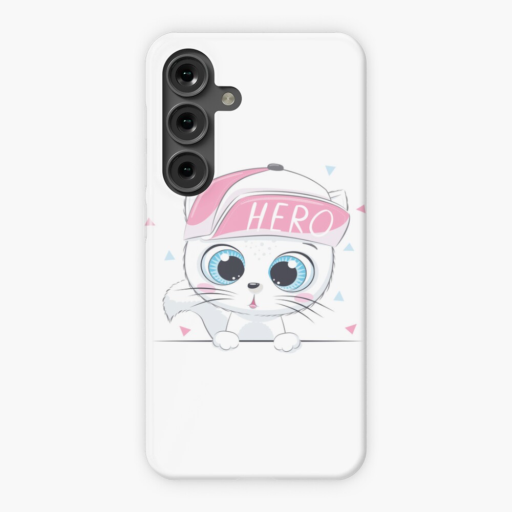 Cute Hero Samsung Galaxy Snap Case - cute pet design by HackerLooks