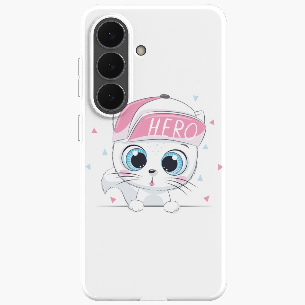 Cute Hero Samsung Galaxy Soft Case - cute pet design by HackerLooks