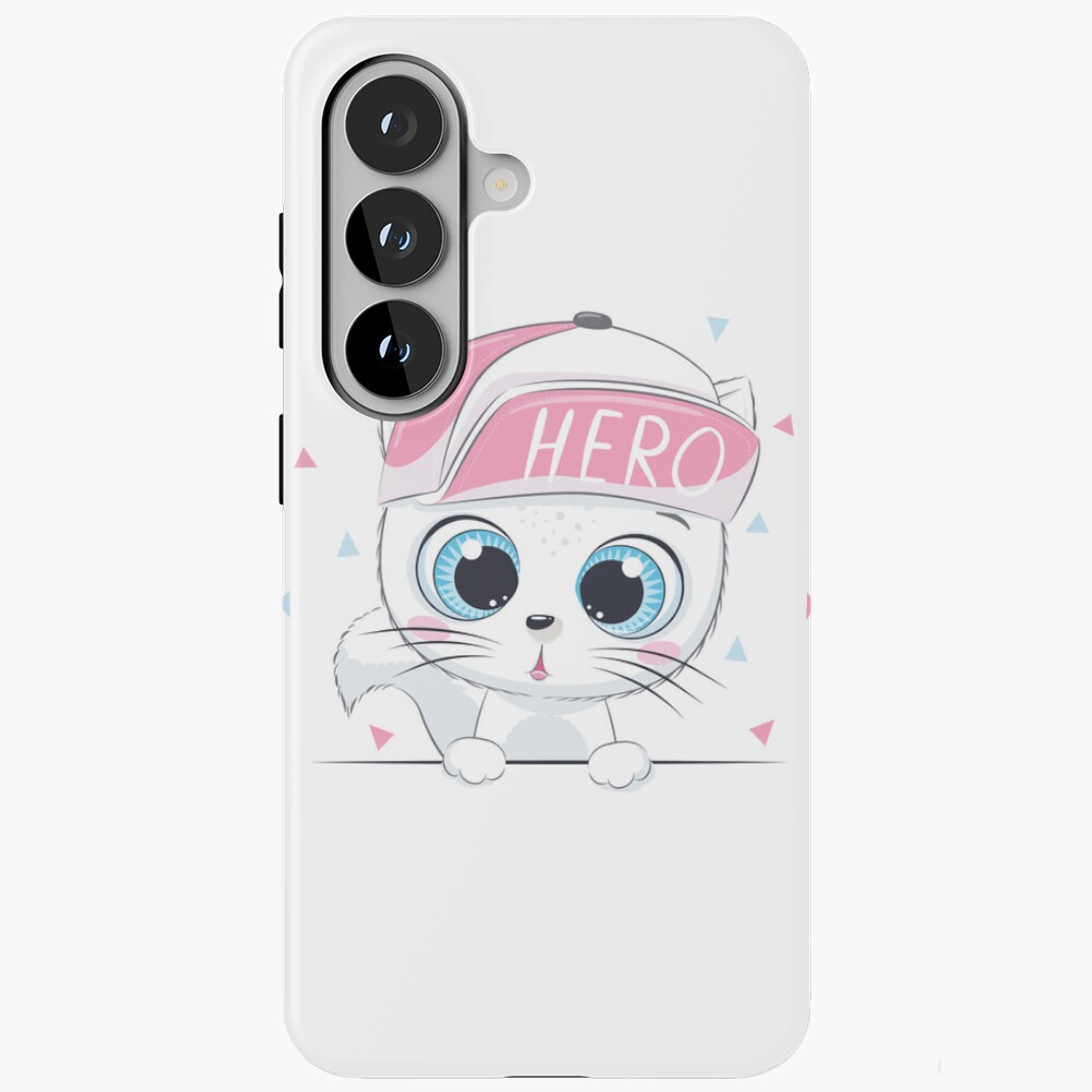 Cute Hero Samsung Galaxy Tough Case - cute pet design by HackerLooks