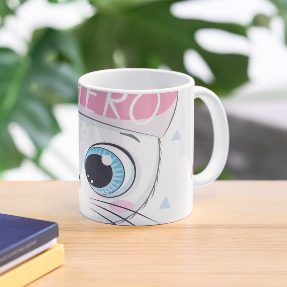 Cute Hero Classic Mug - cute pet design by HackerLooks