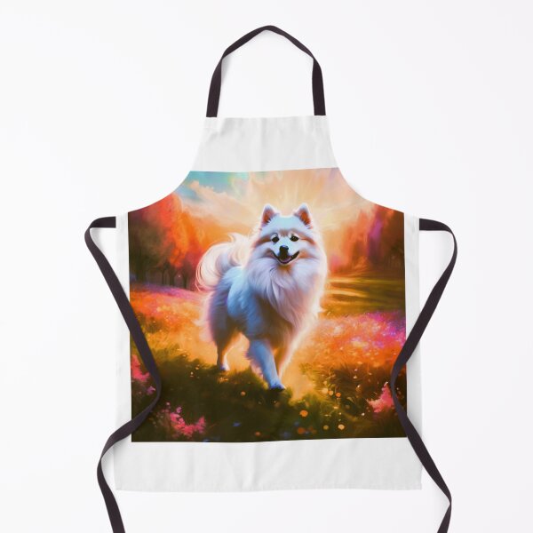Item preview, a cute Eurasian spitz dog running designed and sold by janjacbu.