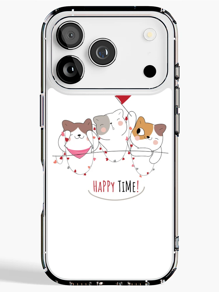 Thumbnail 1 of 5, iPhone Case, Happy Time designed and sold by HackerLooks.
