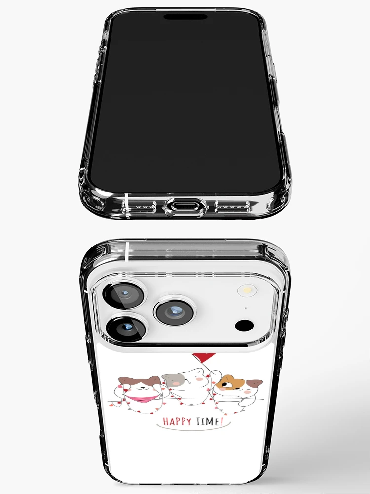Thumbnail 3 of 5, iPhone Case, Happy Time designed and sold by HackerLooks.