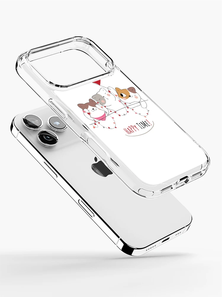 Thumbnail 2 of 5, iPhone Case, Happy Time designed and sold by HackerLooks.