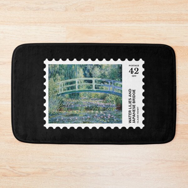 Item preview, Claude Monet stamp designed and sold by RabbitK.