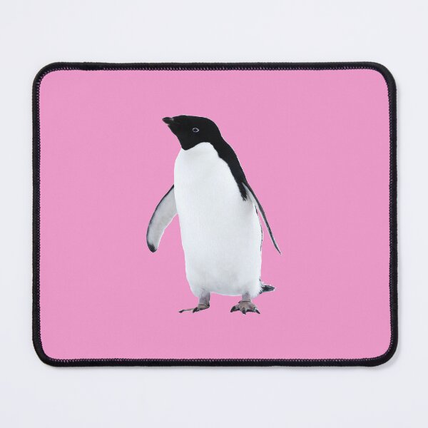 Item preview, Adelie Penguin (Pink #F699CD background)  designed and sold by SBPenguins.