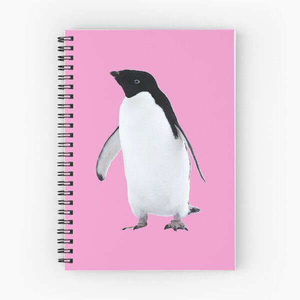 Item preview, Adelie Penguin (Pink #F699CD background)  designed and sold by SBPenguins.