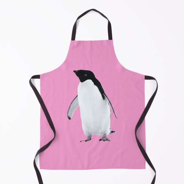 Item preview, Adelie Penguin (Pink #F699CD background)  designed and sold by SBPenguins.