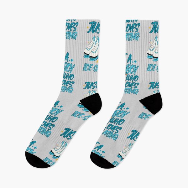 Item preview, Just a Boy Who Loves Ice Skating designed and sold by Guess4best.
